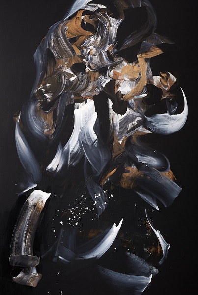 Untitled, 2021, Acrylic on Canvas, 194x130cm